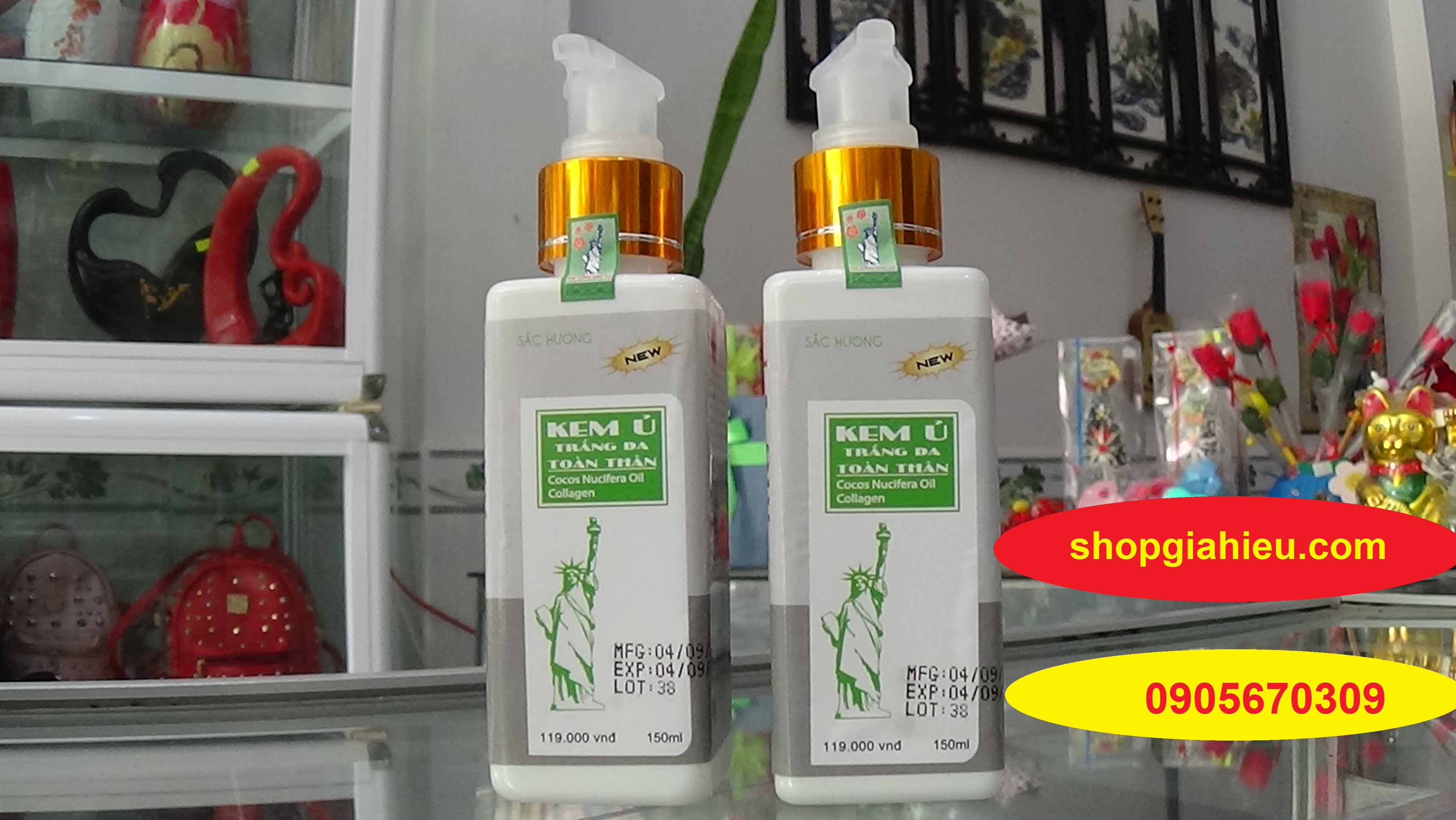 kem ủ trắng da toàn thân sắc hương 150 ml công ty Sắc Hương kem ủ trắng da toàn thân sắc hương 150 ml công ty Sắc Hương