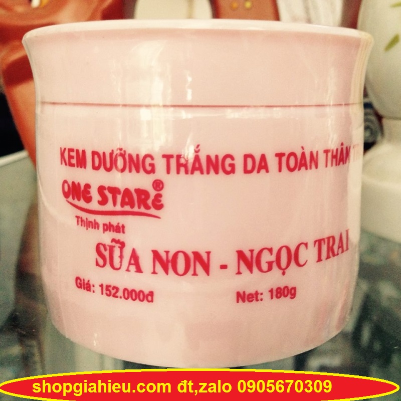 kem body dưỡng trắng da toàn thân trắng mịn one stare sữa non ngọc trai 180g mỹ phẩm thịnh phát kem body dưỡng trắng da toàn thân trắng mịn one stare sữa non ngọc trai 180g mỹ phẩm thịnh phát