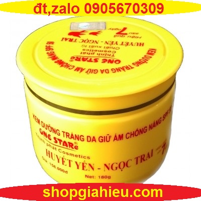 Kem dưỡng trắng da – giữ ẩm chống nắng SPF 50 one star huyết yến ngọc trai mỹ phẩm thịnh phát Kem dưỡng trắng da – giữ ẩm chống nắng SPF 50 one star huyết yến ngọc trai mỹ phẩm thịnh phát