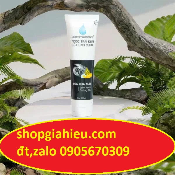 Nhật việt ngọc trai đen sữa ong chúa sữa rửa mặt làm sạch dưỡng da 100ml CÔNG TY NHẬT VIỆT Nhật việt ngọc trai đen sữa ong chúa sữa rửa mặt làm sạch dưỡng da 100ml CÔNG TY NHẬT VIỆT