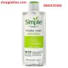 Nước tẩy trang không có còn cho mọi loại da simple 200ml - anh 1