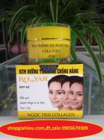 romiyar kem dưỡng trắng da chống nắng ngọc trai cao cấp collagen 25g